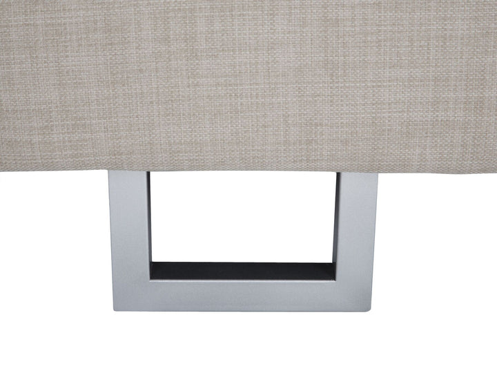 Stockholm Left Hand Corner Fabric Sofa Beige