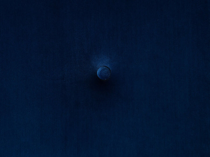 Vadso Left Hand Velvet Corner Sofa Bed Blue