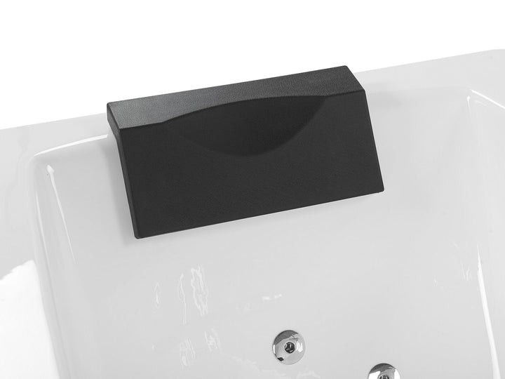 Whirlpool Bath with LED 1730 x 820 mm White Moor