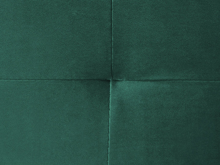 Norrea Left Hand Corner Velvet Sofa Green