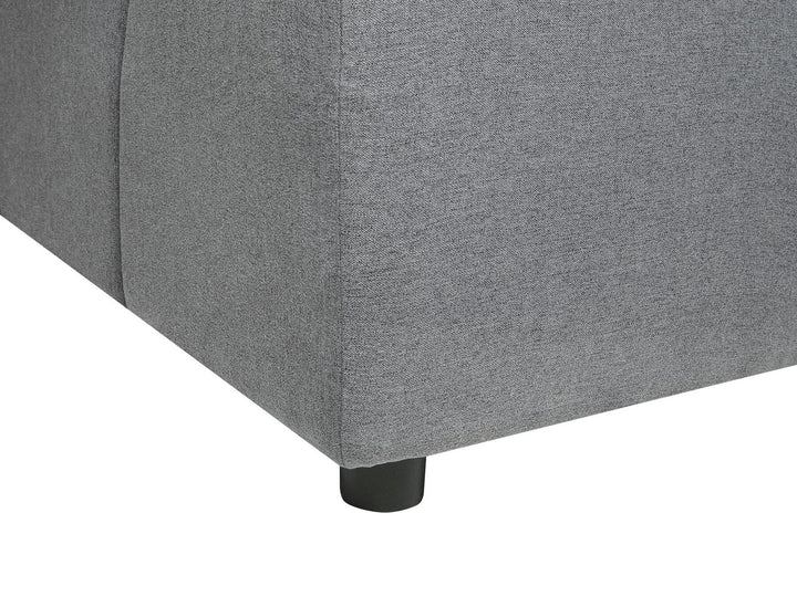Tomra Right Hand Fabric Corner Sofa Dark Grey