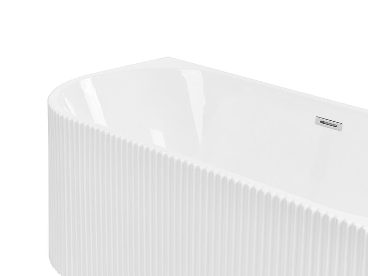 Left Hand Corner Bath 1690 mm x 800 mm White Gocta