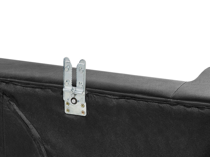 Stockholm II Right Hand Corner Leather Sofa Black