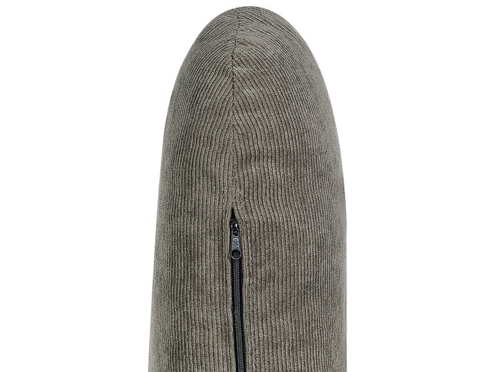 Simos Right Hand Jumbo Cord Corner Sofa Dark Green