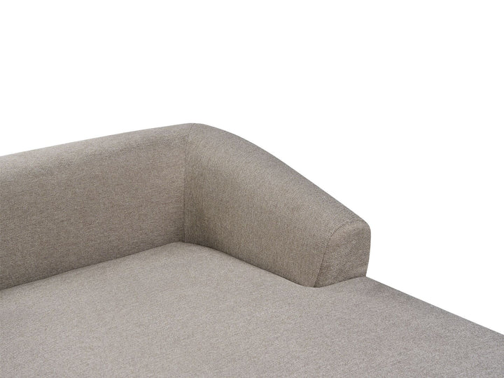 Svansele Left Hand Fabric Corner Sofa Taupe
