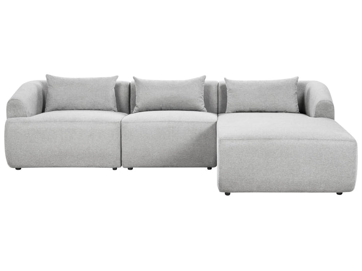 Svansele Left Hand Fabric Corner Sofa Grey