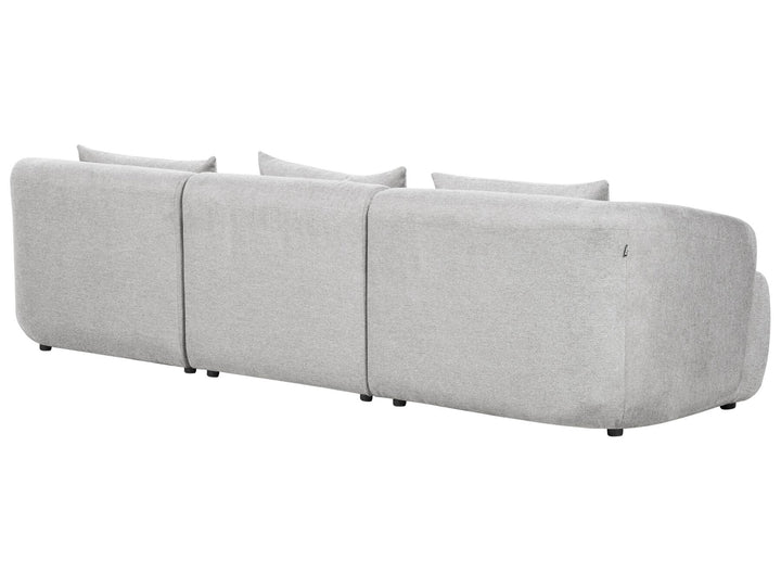 Svansele Left Hand Fabric Corner Sofa Grey