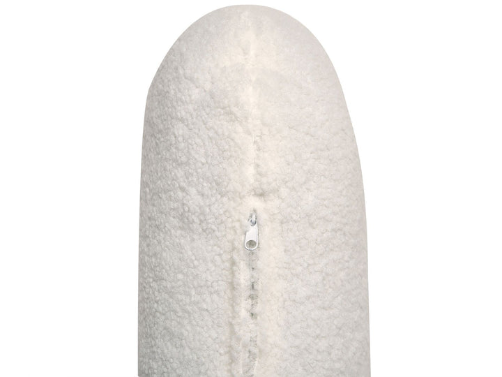 Simos Right Hand Boucle Corner Sofa White