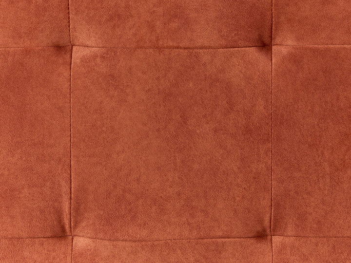 Flam Velvet Left Hand Corner Sofa Orange