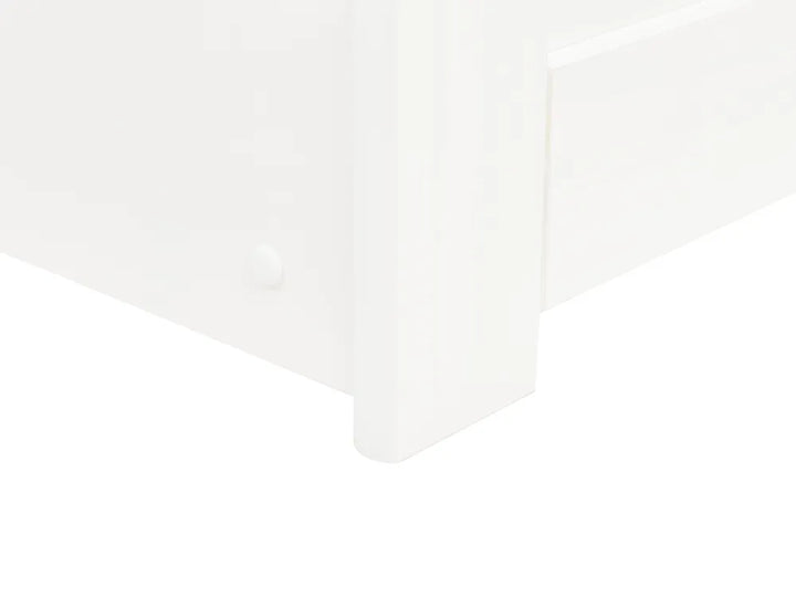 Trundle Bed Pine Wood  90 x 200 cm (EU Single) White Hinman