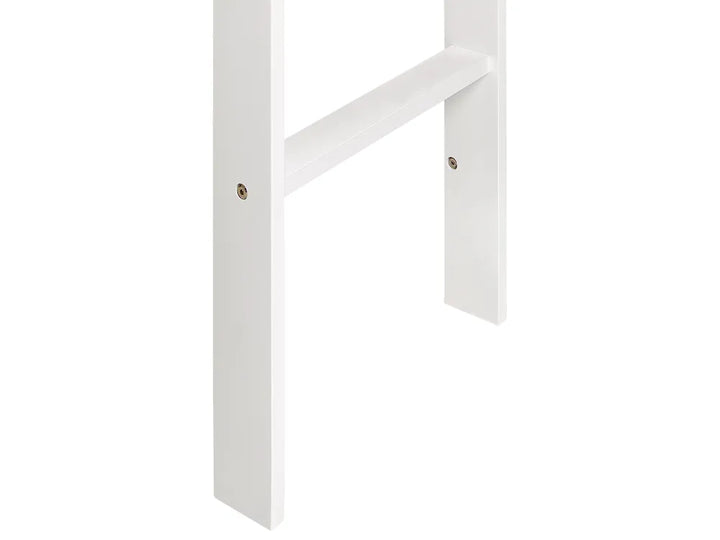 Mid Sleeper Bed Wood 90 x 200 cm (EU Single) White Lampley