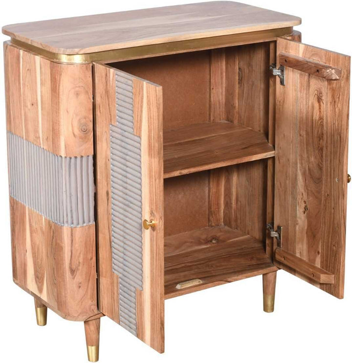 Wilton Acacia Wood 2 Doors Sideboard