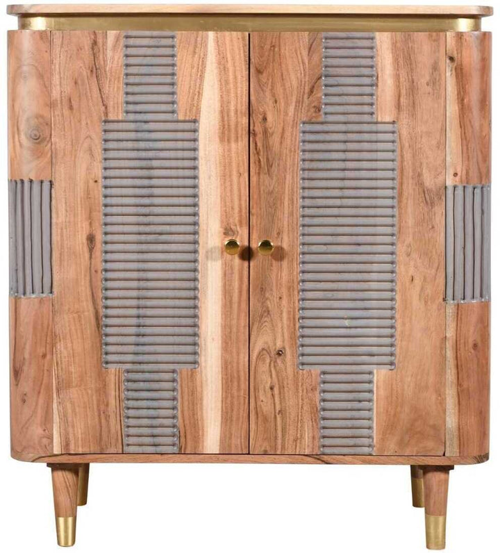 Wilton Acacia Wood 2 Doors Sideboard