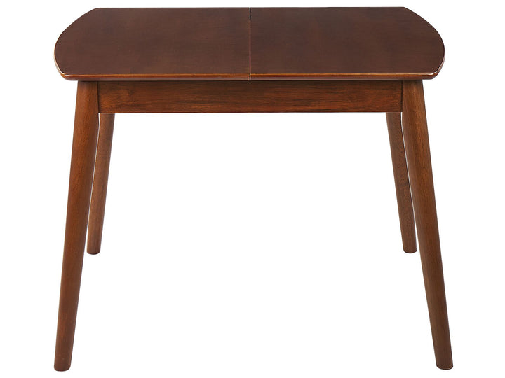 Extending Dining Table Dark Wood Comona
