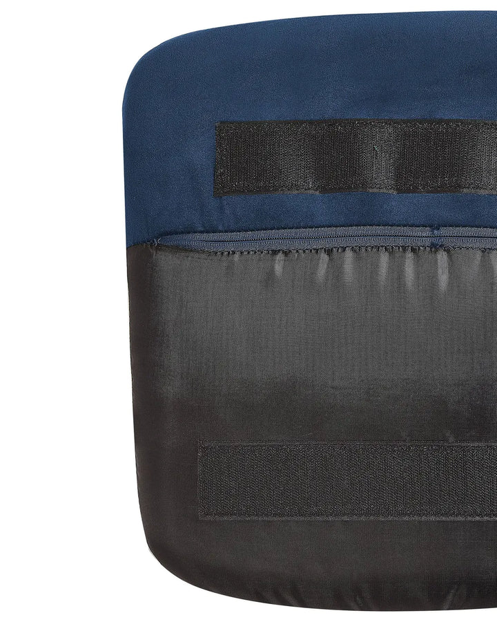 Rocking Chair Velvet Navy Blue Holden