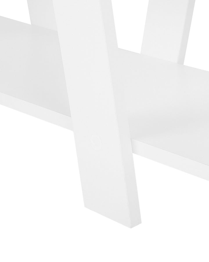 5 Tier Shelving Unit 116 cm White Alma