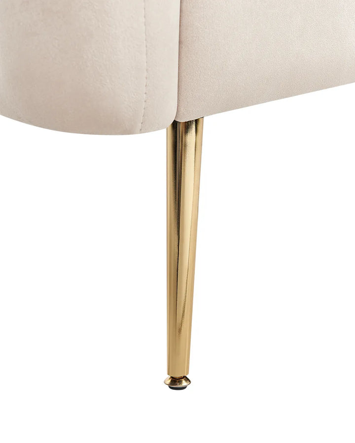 Armchair Velvet Taupe Hendrix