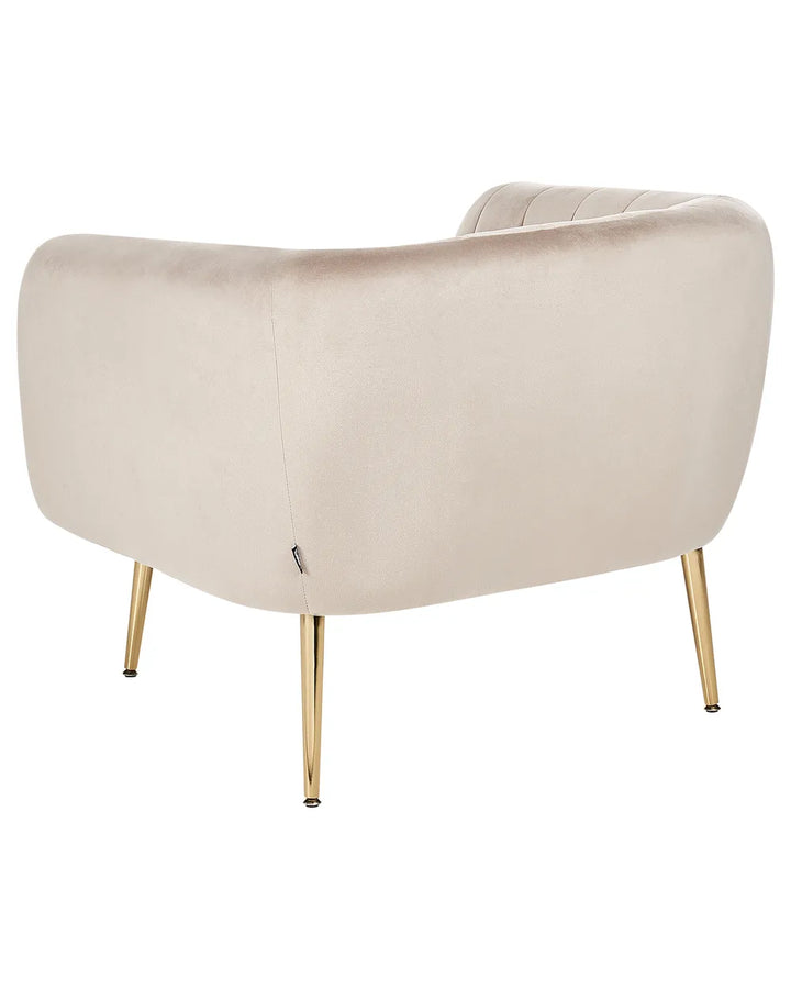 Armchair Velvet Taupe Hendrix
