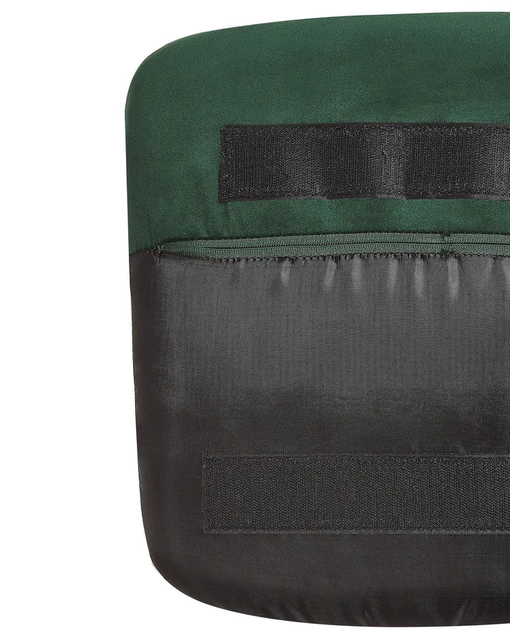 Rocking Chair Velvet Emerald Green Holden