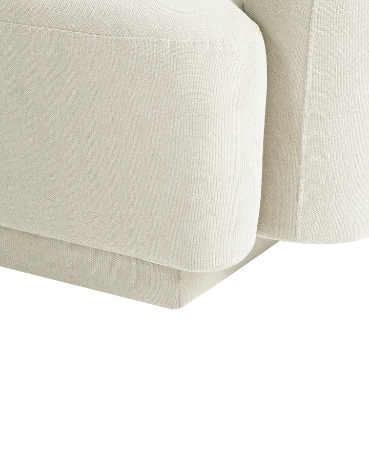 Armchair Fabric Light Beige Atalyia