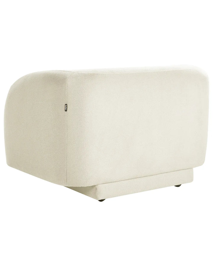 Armchair Fabric Light Beige Atalyia