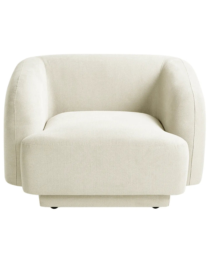 Armchair Fabric Light Beige Atalyia