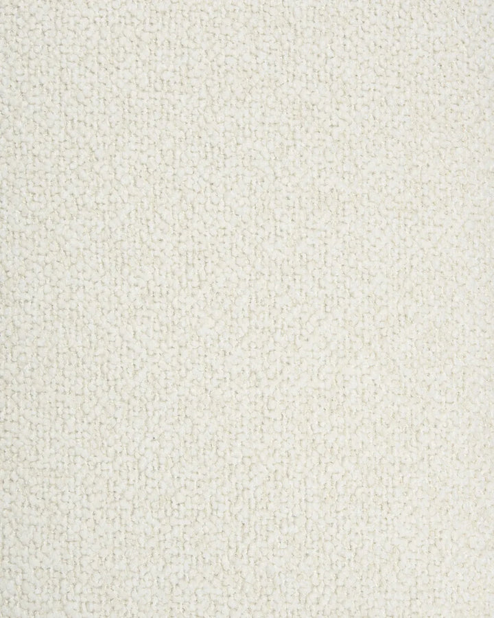 Swivel Armchair Boucle Off-White Thomas