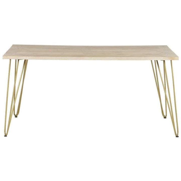 Light Gold Dining Table