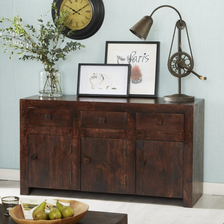 Toko Dark Mango Large Reclaimed Wood Sideboard