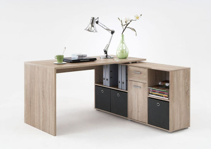 Oak Flexi Corner Office Desk Willetton