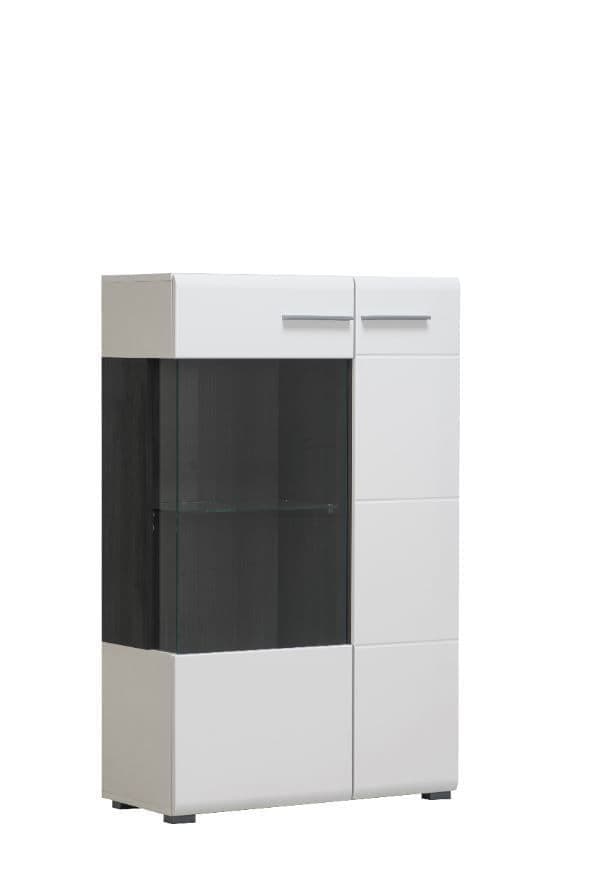 White Short Display Cabinet Hanief