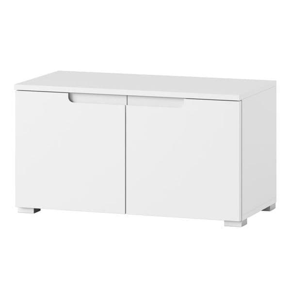White Gloss Hallway Storage Cupboard Luan