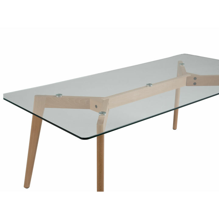 Imel Glass Top Coffee Table