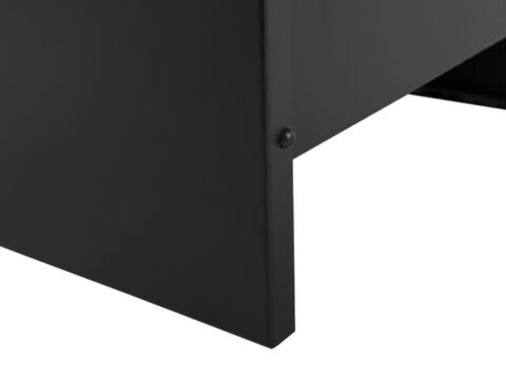 Charcoal Fire Pit Black Shiga