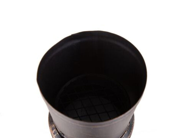 Charcoal Fire Pit Brass Tacora