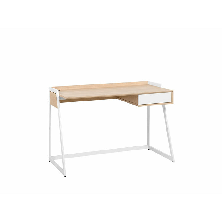Home Office Desk with Storage White QUITO