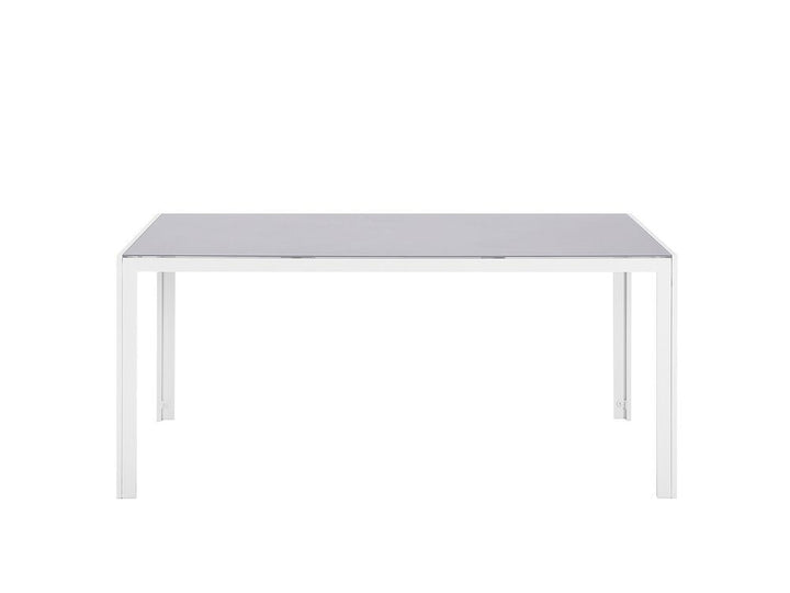 Catania 6 Seater Metal Garden Dining Set Grey