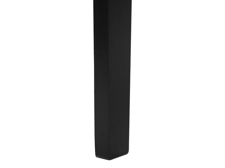 Houston 4 Seater Dining Set Light Wood and Black