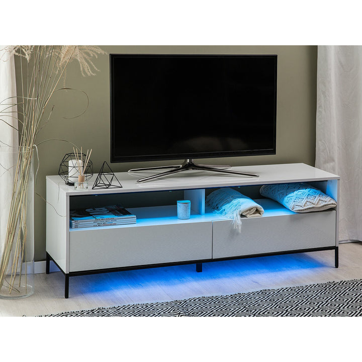 TV Stand LED SYDNEY White