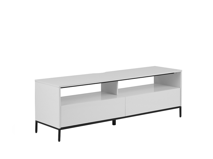 TV Stand LED White Plains