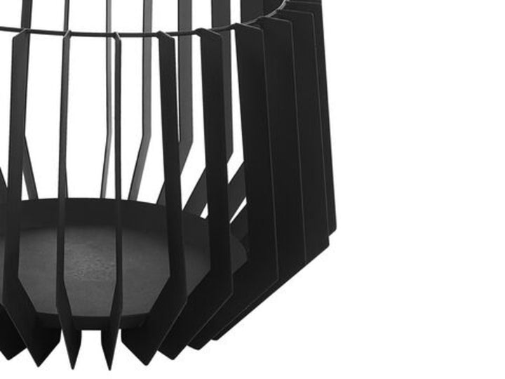 Charcoal Fire Pit Black Ubinas