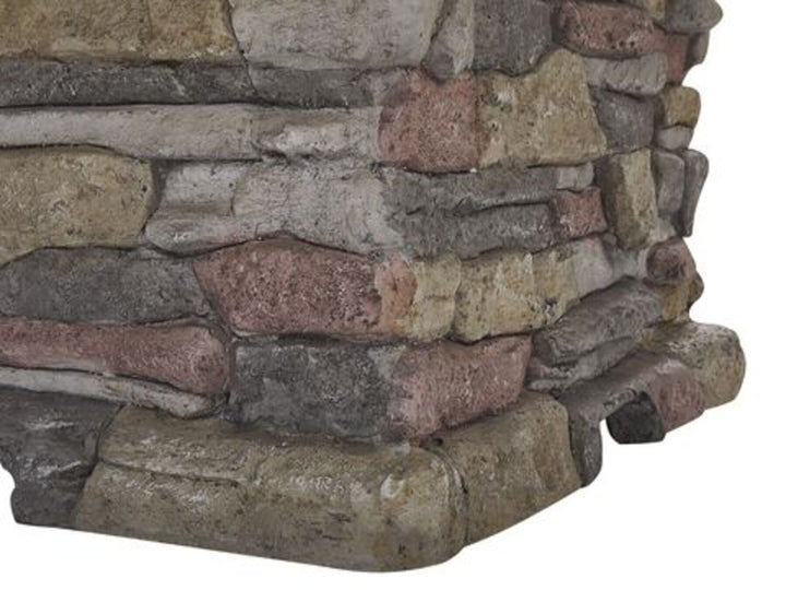 Rectangle Fire Pit Grey Kelud
