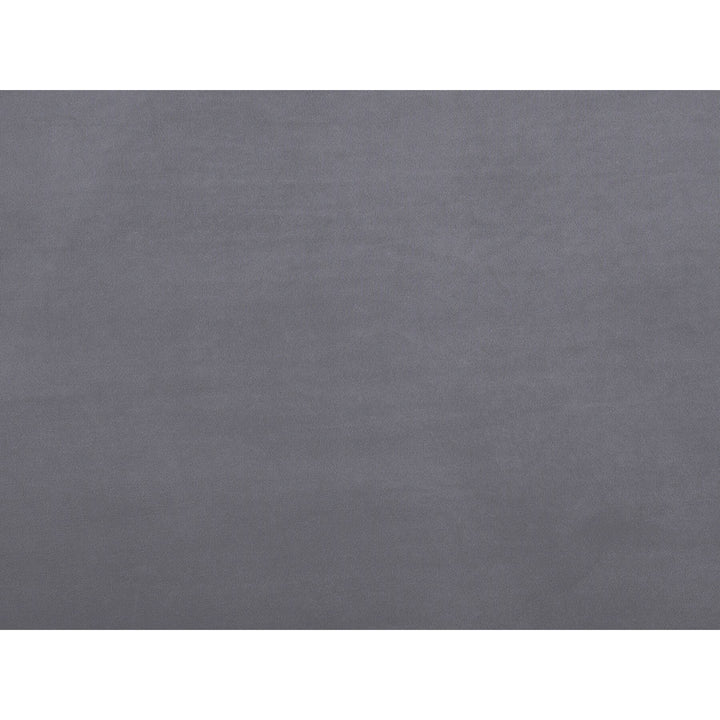 Guilford 1 Drawer Velvet Bedside Table Grey
