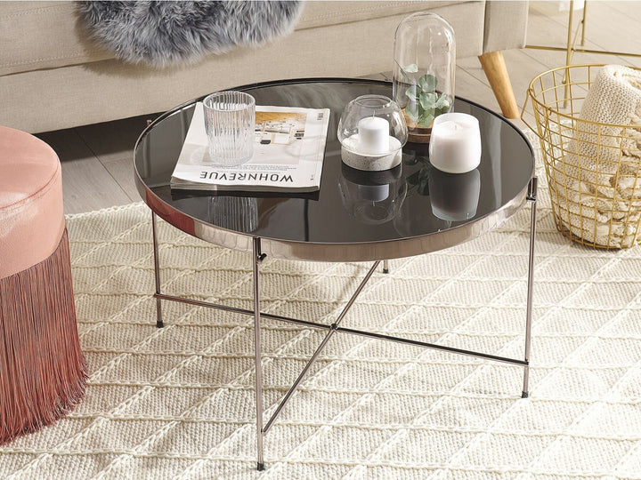 Coffee Table Silver LUCEA