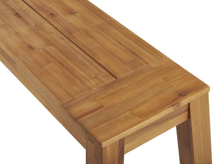 Efird Acacia Garden Bench Light Wood
