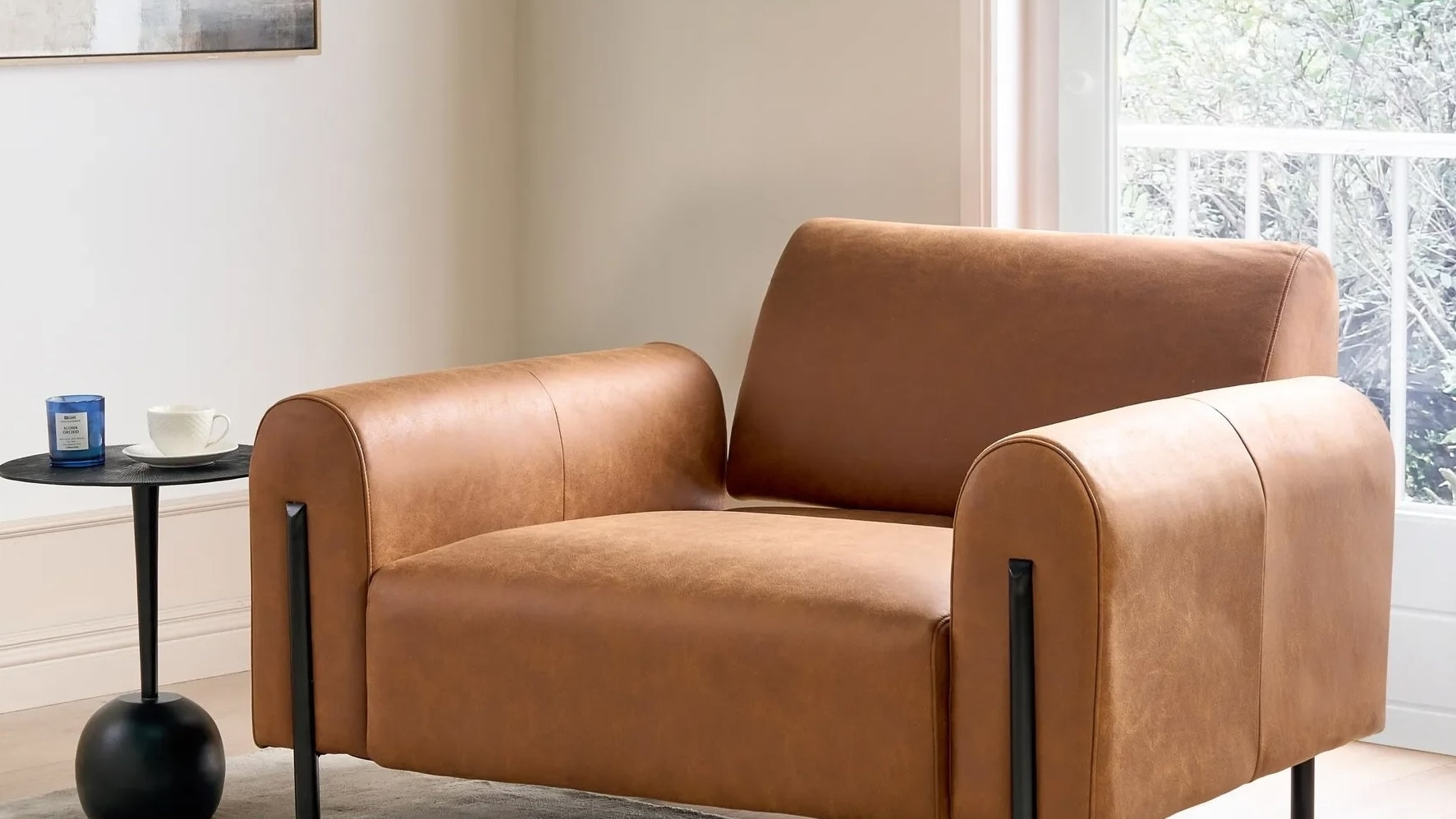 Leather Armchairs