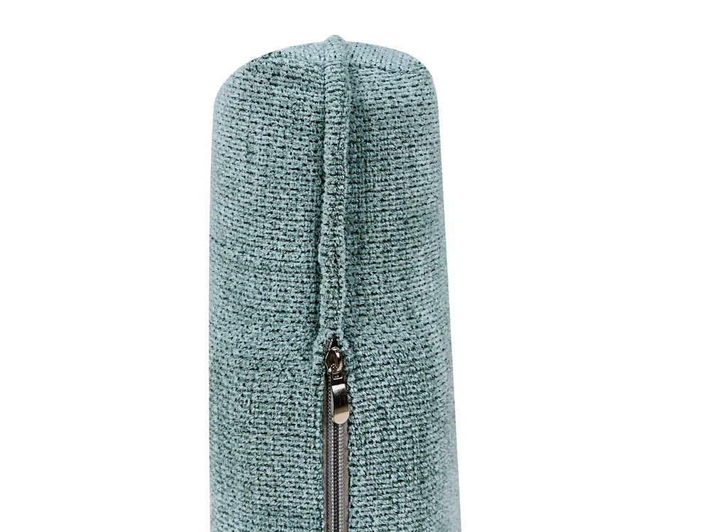 Right-Hand Chaise Lounge Fabric Light Blue Yvon