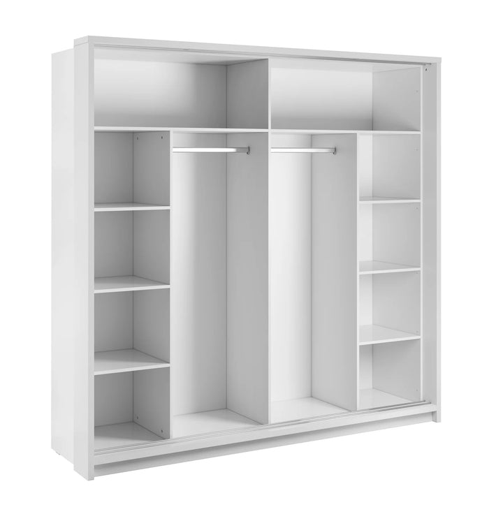 Arti AR-14 Sliding Door Wardrobe 220cm White Matt