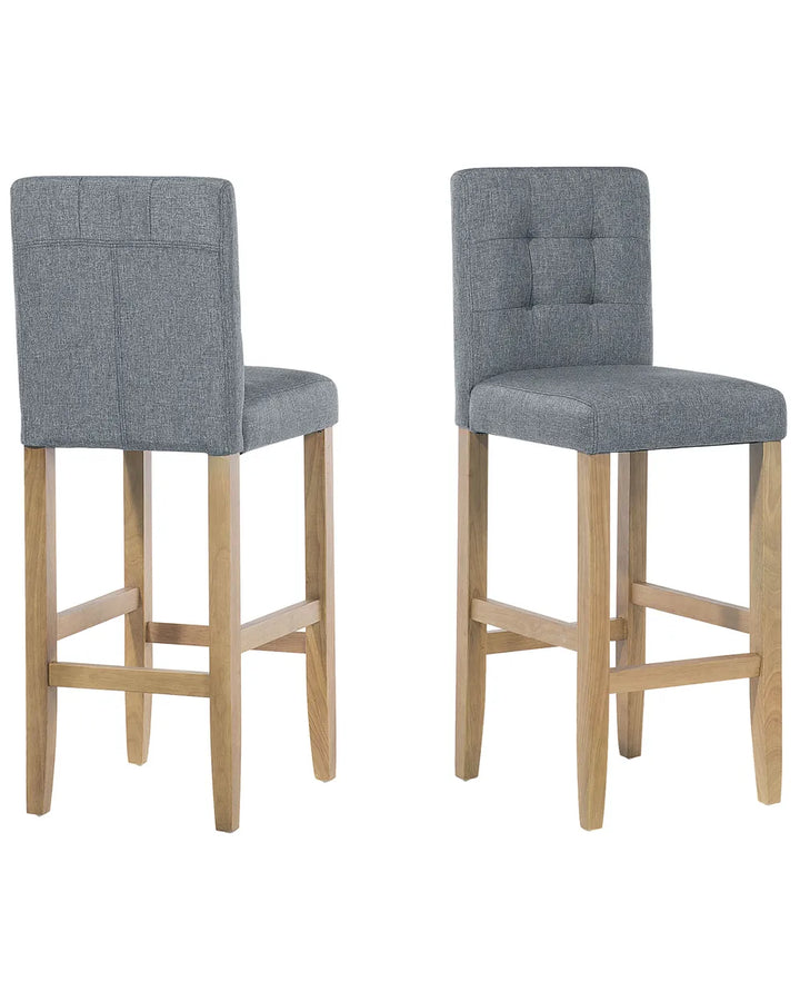 Bar Chair Grey Traditional Design with a Modern Touch Ulvero