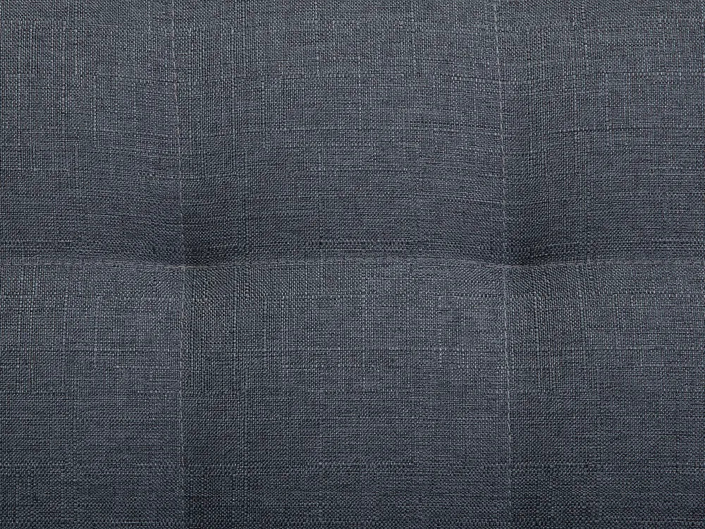 Modular Corner Sofa Bed 4 Seater Fabric Dark Grey Right Hand Denby